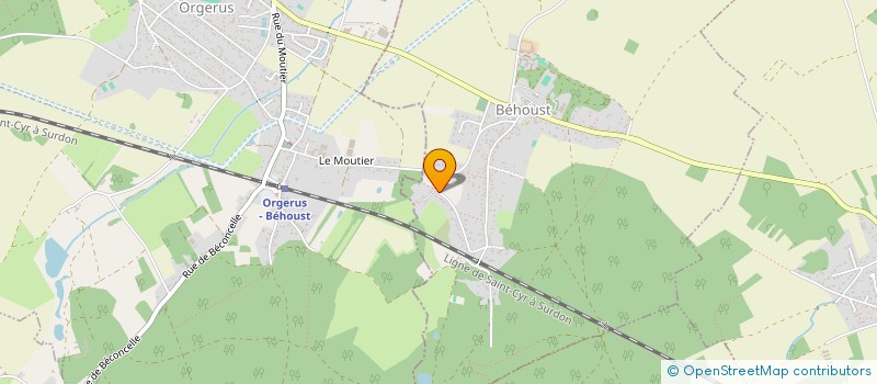 localisation de l'entreprise INDIVISION RAUX JUDEAU RAUX  CIVRY-LA-FORET