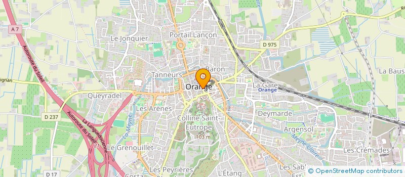 localisation de l'entreprise INDIVISION RAVEL  ORANGE