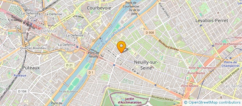 localisation de l'entreprise INDIVISION RAVEL D'ESTIENNE à NEUILLY-SUR-SEINE
