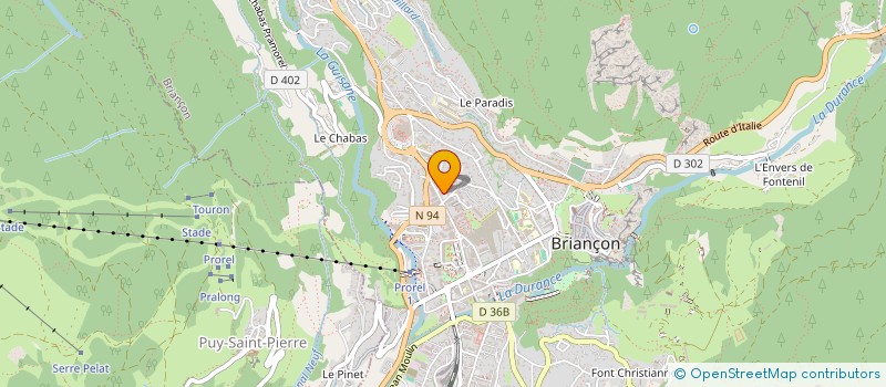 localisation de l'entreprise INDIVISION RAVON MONTIS à BRIANCON