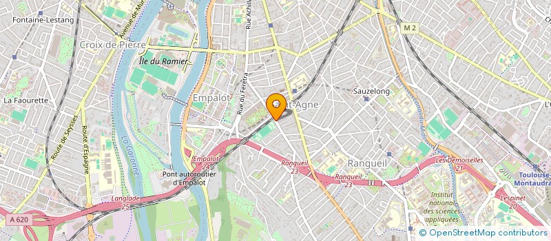 localisation de l'entreprise INDIVISION RAYGOT CHENU  TOULOUSE