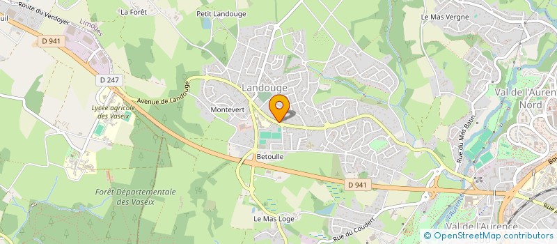 localisation de l'entreprise INDIVISION RAYNAUD à LIMOGES