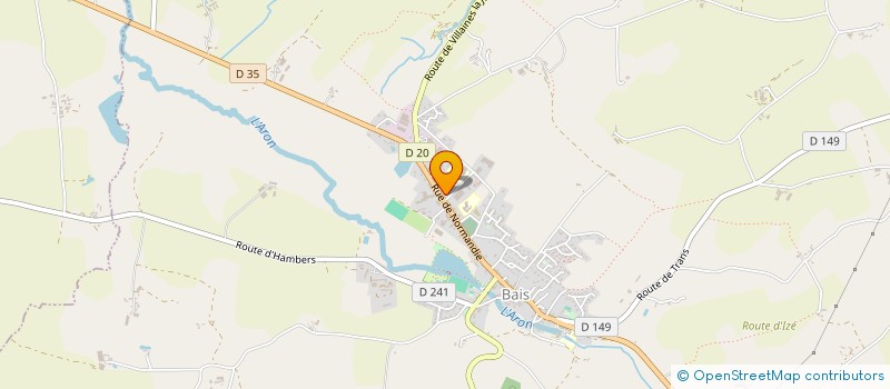 localisation de l'entreprise INDIVISION RAYON MAHERAULT  BAIS