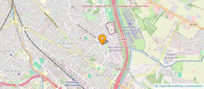 localisation de l'entreprise INDIVISION REBAOUI ID ALI OUHAMOU à TOULOUSE
