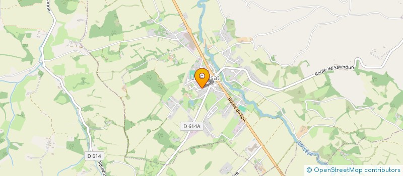 localisation de l'entreprise INDIVISION REBATEL BALSIERE à LE FOSSAT