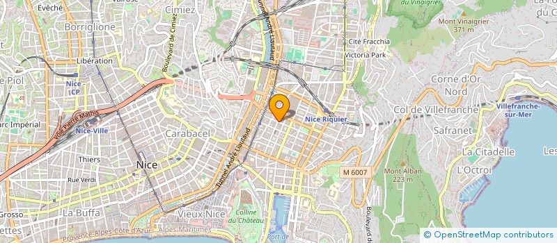 localisation de l'entreprise INDIVISION REBOUD MAUDOUX à NICE