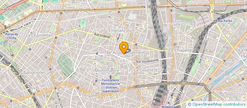 localisation de l'entreprise INDIVISION REBOUL GRANT  PARIS