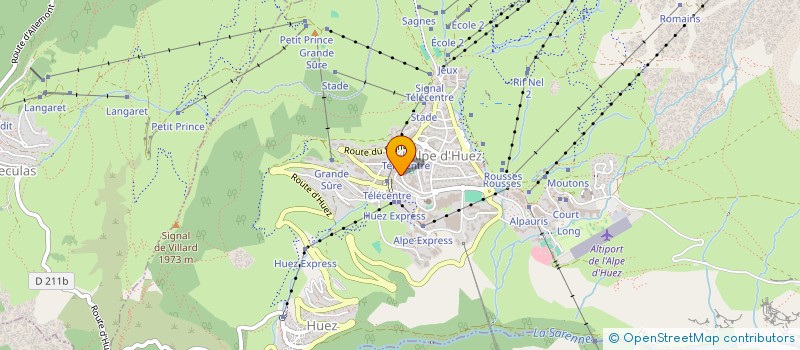 localisation de l'entreprise INDIVISION REBOULLET HELIOS  HUEZ