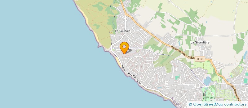 localisation de l'entreprise INDIVISION RECULEAU ET GEFFARD à BRETIGNOLLES-SUR-MER