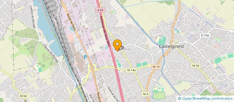 localisation de l'entreprise INDIVISION REDOLAT / AVEROUS  SAINT-ALBAN