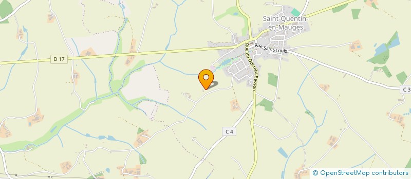 localisation de l'entreprise INDIVISION REDUREAU MICHEL à MAUGES-SUR-LOIRE