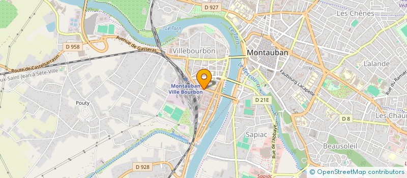 localisation de l'entreprise INDIVISION REGINA MARIE PIERRE ET SYLVIE  MONTAUBAN