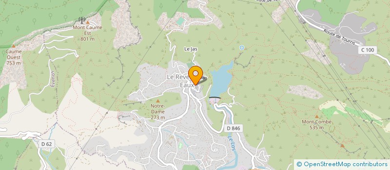 localisation de l'entreprise INDIVISION REGNAUD JEAN  LE REVEST-LES-EAUX