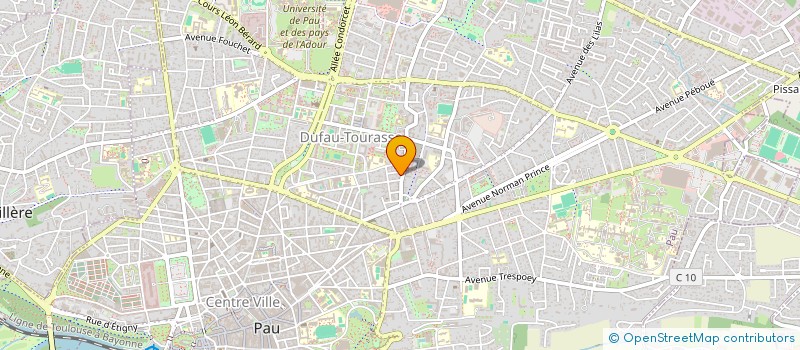 localisation de l'entreprise INDIVISION REGNAULT-OLIVIER à PAU