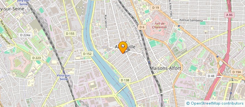 localisation de l'entreprise INDIVISION REGNIER à ALFORTVILLE