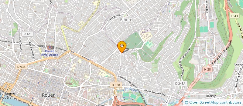localisation de l'entreprise INDIVISION REID - AGOUTIN  ROUEN