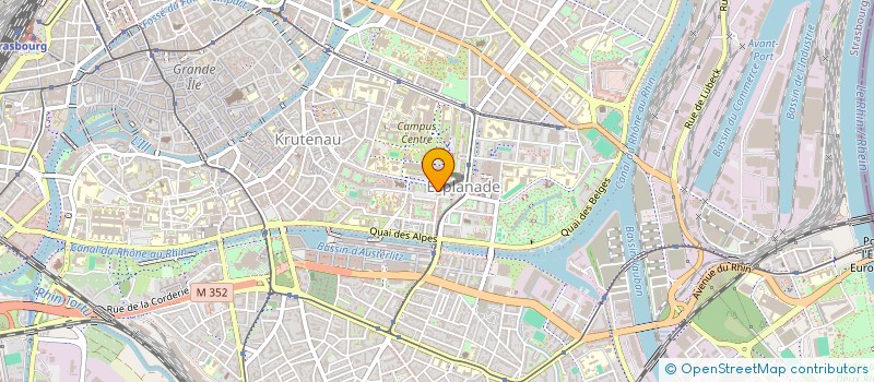 localisation de l'entreprise INDIVISION REIHANIAN-HADANY  STRASBOURG