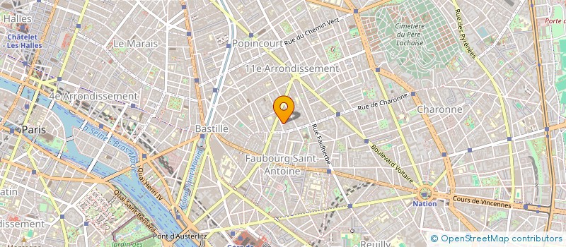 localisation de l'entreprise INDIVISION REILLE  PARIS