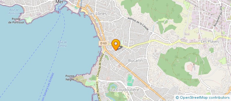 localisation de l'entreprise INDIVISION REINA TOURET à SIX-FOURS-LES-PLAGES