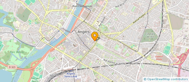 localisation de l'entreprise INDIVISION REMAUD à ANGERS