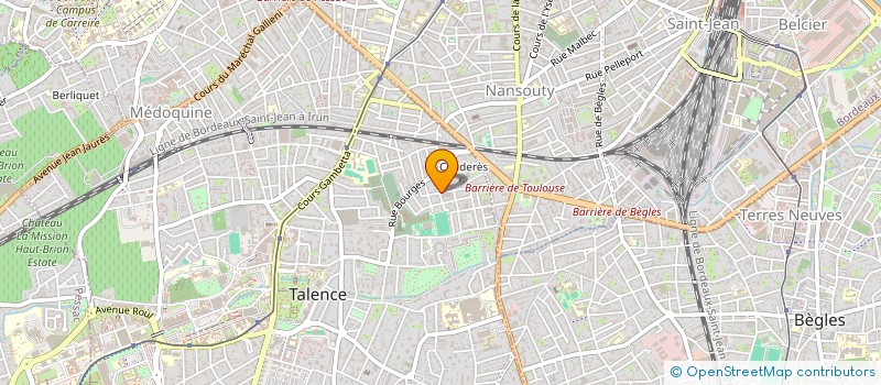 localisation de l'entreprise INDIVISION REMONT HERISSON  TALENCE