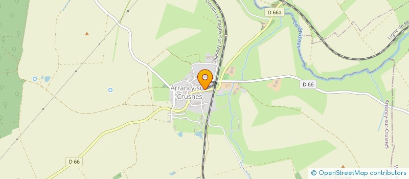 localisation de l'entreprise INDIVISION RENAUDIN  ARRANCY-SUR-CRUSNES