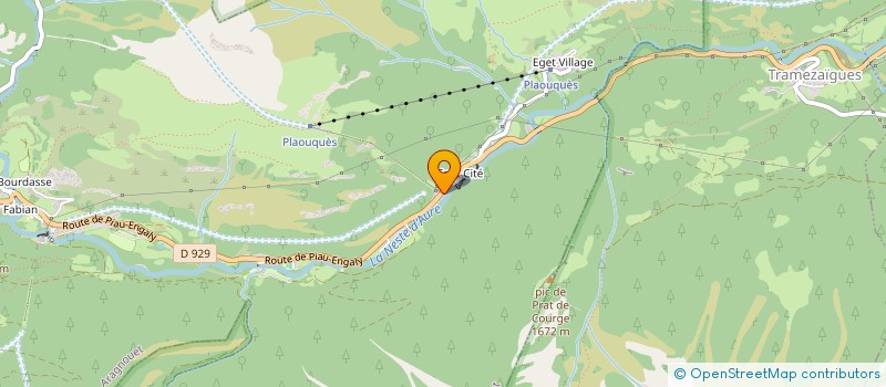 localisation de l'entreprise INDIVISION RENAUDIN ET FERROLI  ARAGNOUET