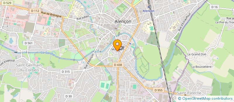 localisation de l'entreprise INDIVISION RENAUDIN HUBERT à ALENCON
