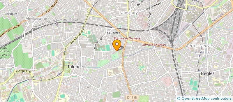 localisation de l'entreprise INDIVISION RENAULD PEROUF  TALENCE