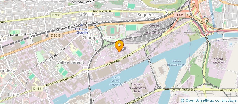 localisation de l'entreprise INDIVISION RENAULT à LE HAVRE