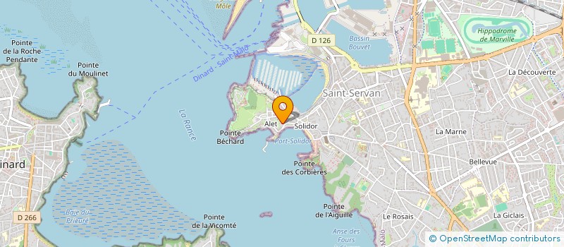 localisation de l'entreprise INDIVISION RENAUT  SAINT-MALO