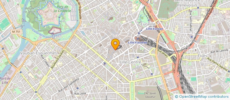 localisation de l'entreprise INDIVISION RENAUT JOANY à LILLE
