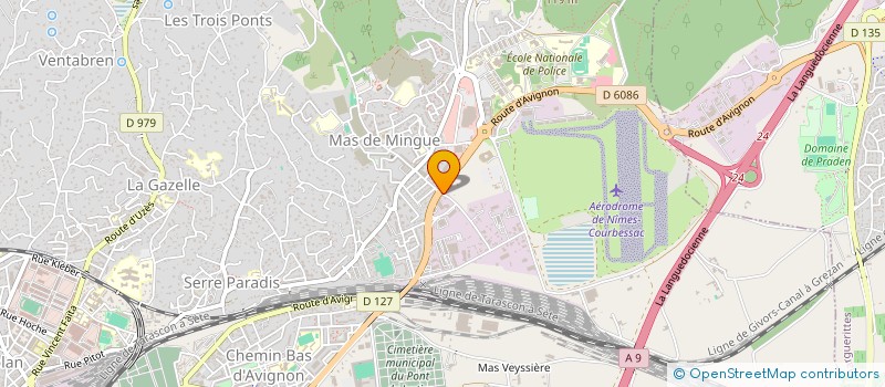 localisation de l'entreprise INDIVISION RENAUX  NIMES