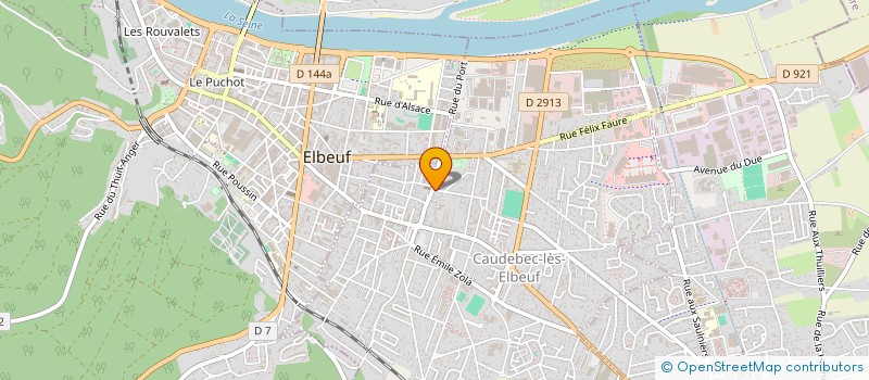 localisation de l'entreprise INDIVISION RENE DAUTRESNE  CAUDEBEC-LES-ELBEUF