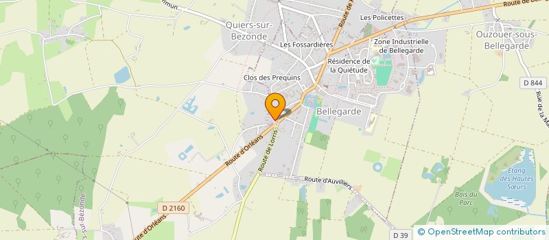 localisation de l'entreprise INDIVISION RENIER à BEAUCHAMPS-SUR-HUILLARD