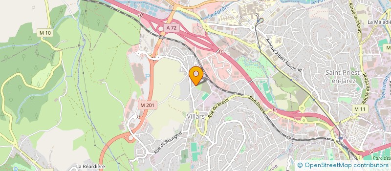 localisation de l'entreprise INDIVISION RESCINTI DE SAYS  VILLARS