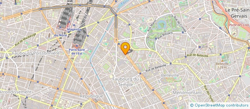 localisation de l'entreprise INDIVISION - RESIDENCE CHAMPAGNE  PARIS