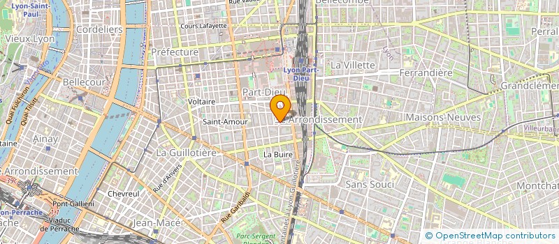 localisation de l'entreprise INDIVISION RESTA MARCATO  LYON