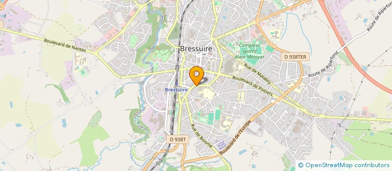 localisation de l'entreprise INDIVISION RETAILLEAU  BRESSUIRE