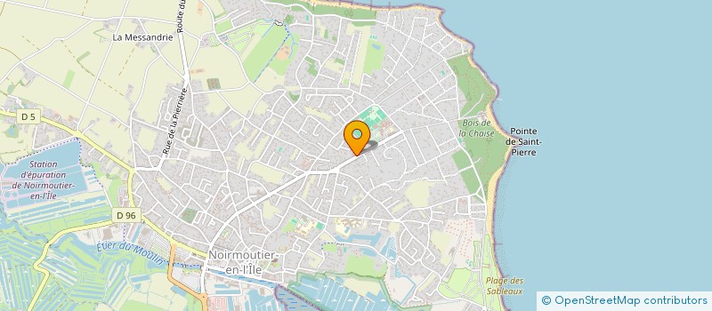 localisation de l'entreprise INDIVISION RETHORE TUSSEAU à NOIRMOUTIER-EN-L'ILE