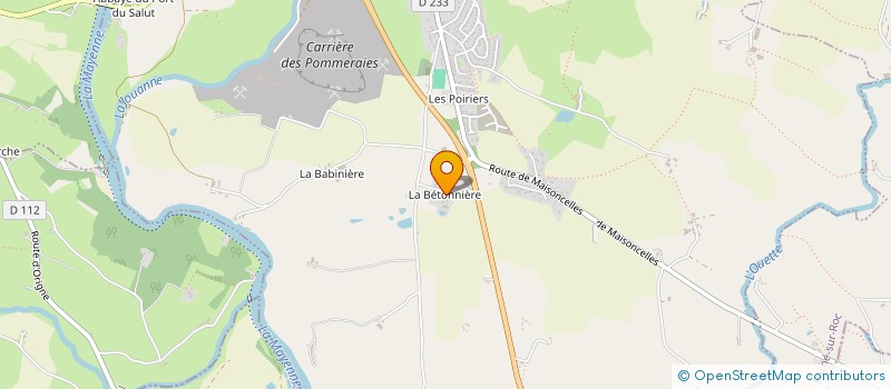 localisation de l'entreprise INDIVISION REUMEAU ILLAND  ENTRAMMES