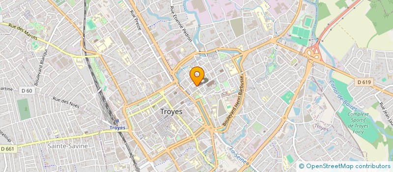 localisation de l'entreprise INDIVISION REVERDIAU LABORDE à TROYES
