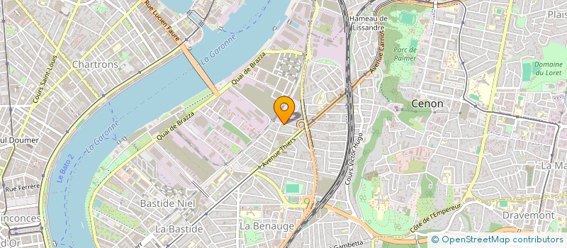 localisation de l'entreprise INDIVISION REVEST  BORDEAUX