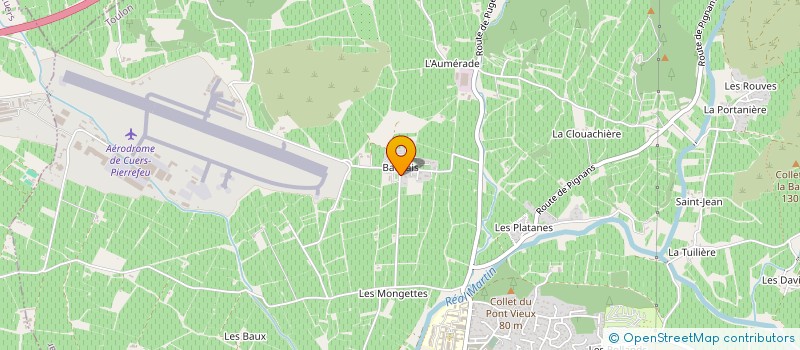 localisation de l'entreprise INDIVISION REVEST MAURICE à PIERREFEU-DU-VAR