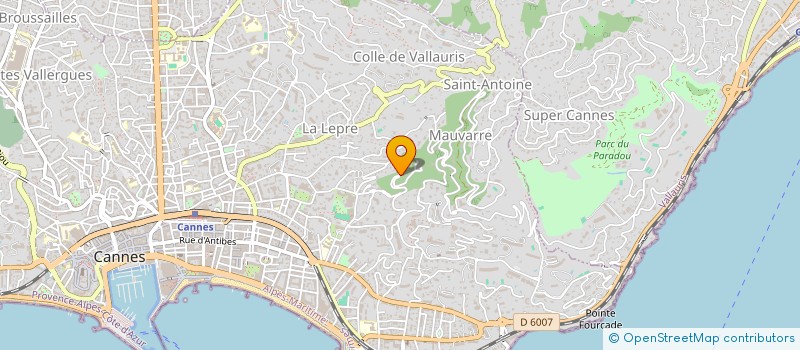 localisation de l'entreprise INDIVISION REY à CANNES
