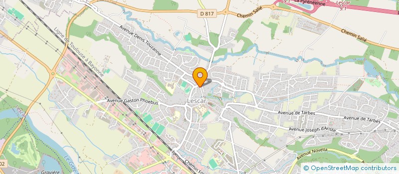 localisation de l'entreprise INDIVISION REY BEARN  LESCAR