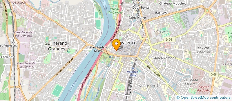 localisation de l'entreprise INDIVISION REY-COQUAIS à VALENCE