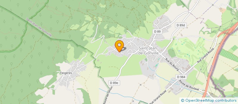 localisation de l'entreprise INDIVISION REY-JARTHON NADEIGE ET ADRIEN  SAINT-JEAN-DE-GONVILLE