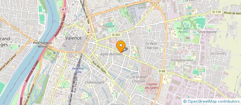 localisation de l'entreprise INDIVISION REY-MARCAILLOU à VALENCE