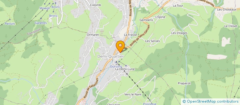 localisation de l'entreprise INDIVISION REY MICHELE  DEMI-QUARTIER